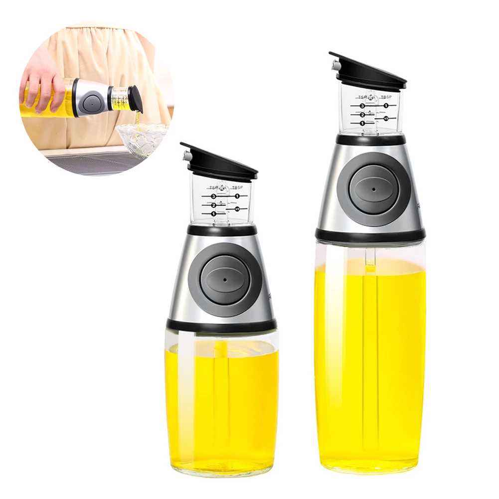 Измеряющая бутылка управления маслом пресс тип здоровая посуда измерение