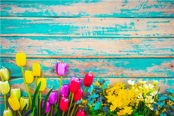 

SHENGYONGBAO Vinyl Custom Easter day Photography Backdrops Props Wooden theme Photo Studio Background 20117-57