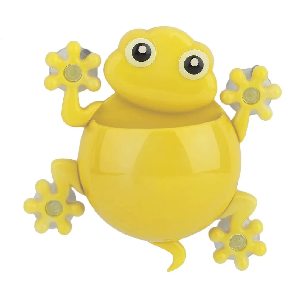 Домашнее животное геккон настенный силиконовый контейнер для зубной щетки