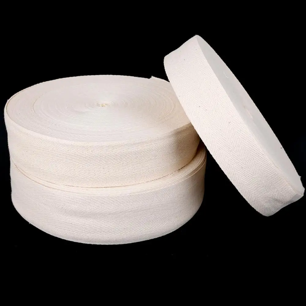 Ремень для шитья тканевая лента из 1/1 хлопка в елочку ширина 2/2 5/3/3 5/100% 5/4/5 см