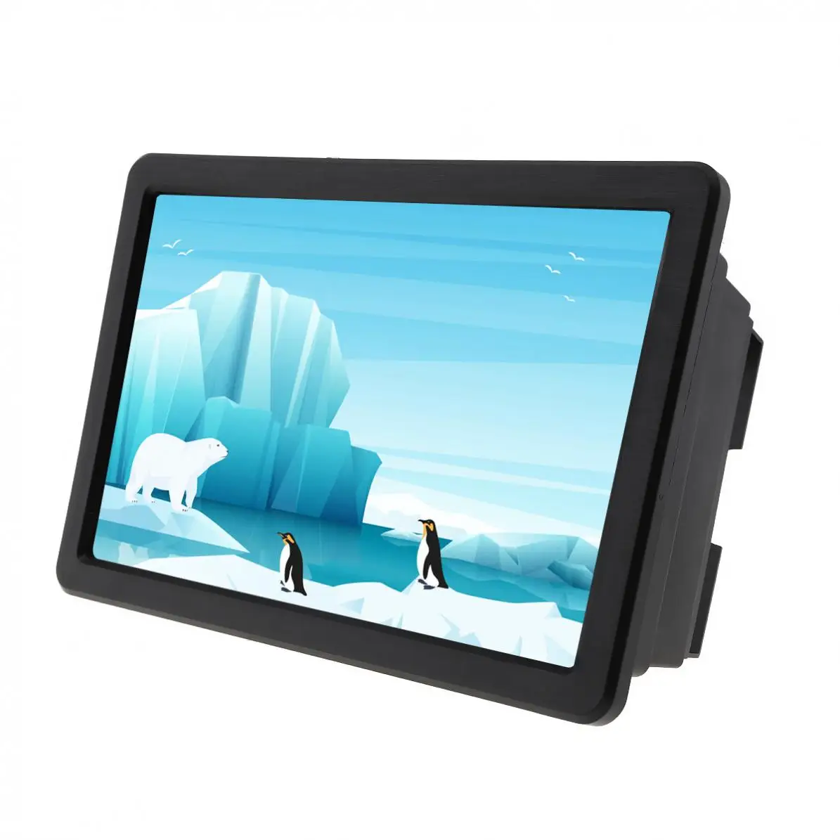 2X Black Acrylic+ ABS Portable Extension-type 3D Video Mobile Phone Screen Magnifier with Mobile Phone Bracket