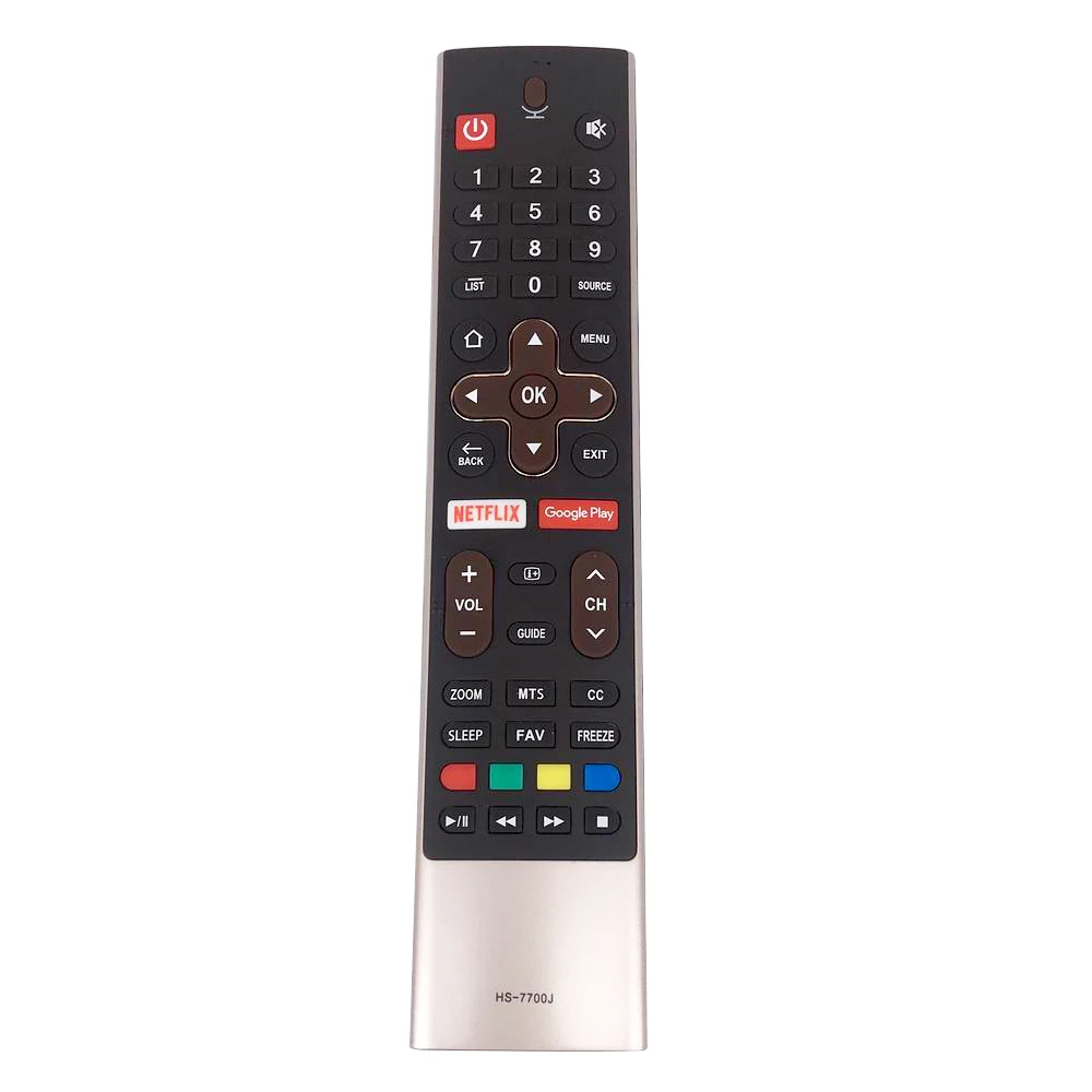 New Original HS-7700J For Skyworth LCD LED TV Voice Remote Control With Netflix Google Play Apps