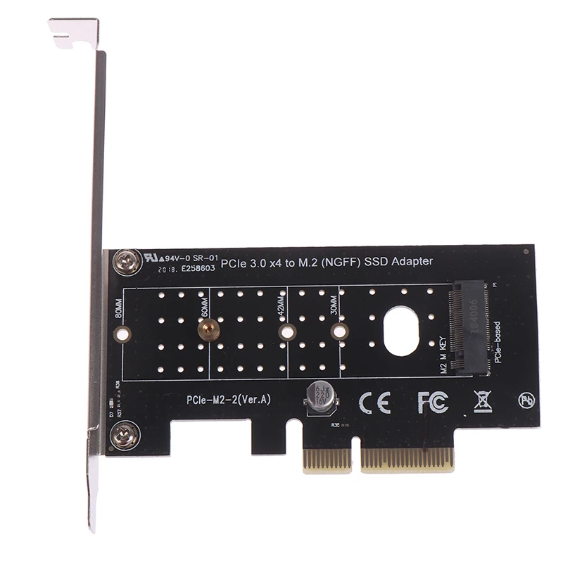 адаптер pci e 30 x4 к m 2 nvme ssd ngff pcie m2 переходная