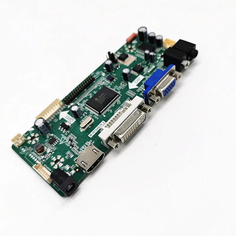 HDMI-compatible/DVI/VGA LED LCD Controller board Kit DIY for B133XW01 BT140GW03 LP140WH1-TLE1 B140XTN06.1 13.3&quot14" panel screen |