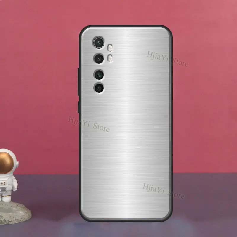 Чехол со стальной текстурой и начесом для Xiaomi Mi 11 Lite Ultra 12 11T Pro чехол POCO X3 GT F1 F3 M3 M4 X4