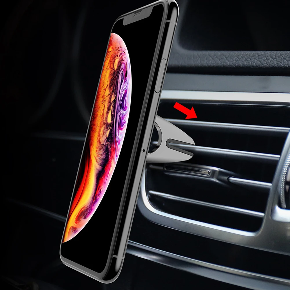 Автомобильный воздушный выход металлический палец кольцо разумное хранение и