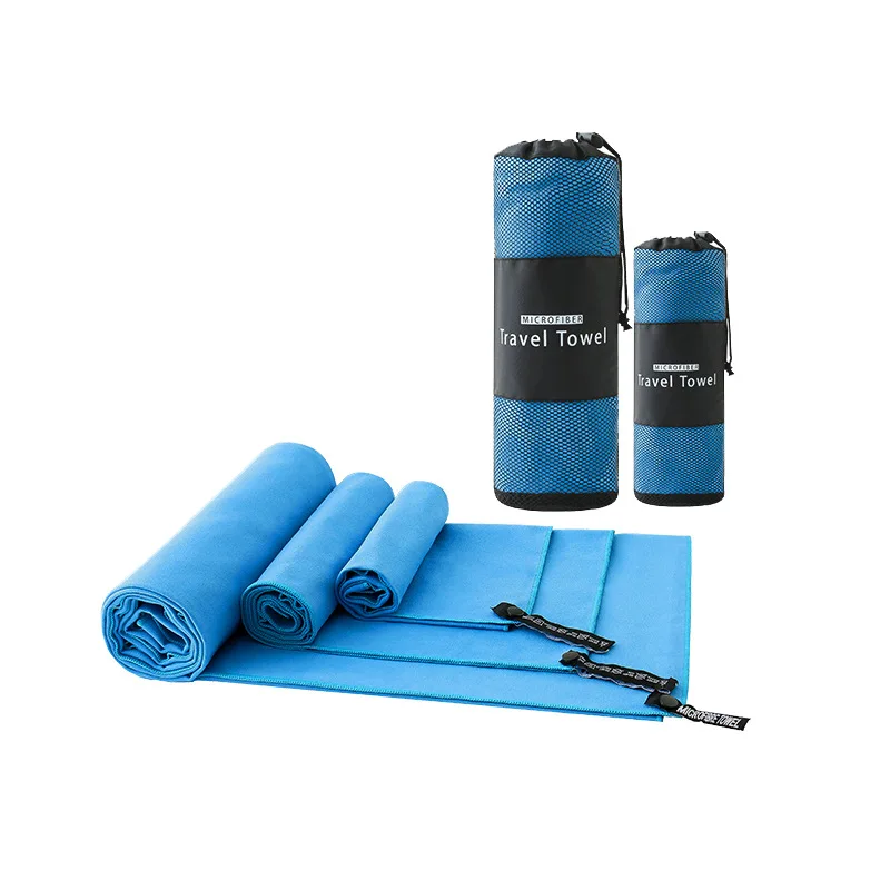 Полотенце из микрофибры быстросохнущее портативное спортивное полотенце для