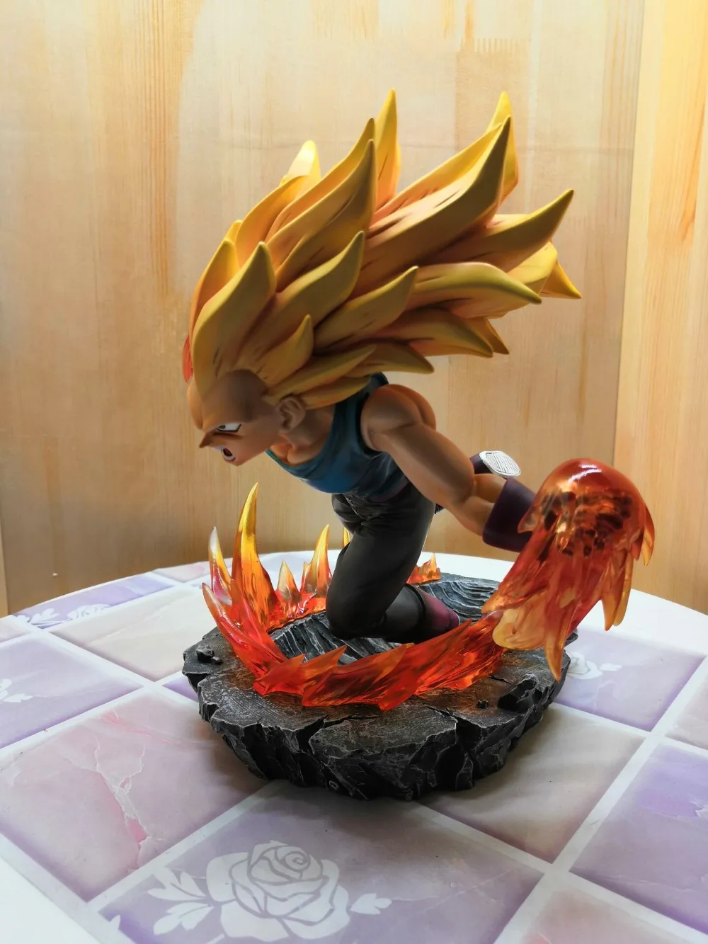 1" Статуя Dragon Ball Vegeta Бюст Полная длина портрет Сон Гоку ГК 1/6 фигурка Коллекционная модель игрушечная Коробка 25 см Z443