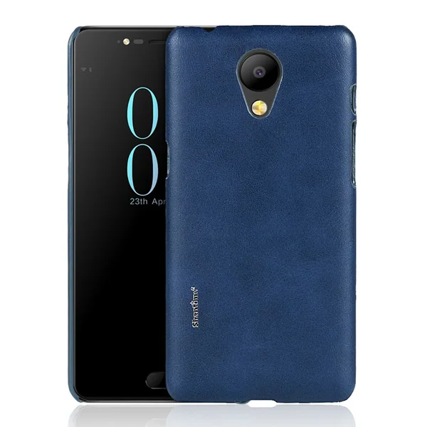 Для Elephone P8 чехол Чехол для Elephone P8 деловой чехол Роскошный Ретро Обложка на заднюю панель из искусственной кожи - Цвет: BLUE