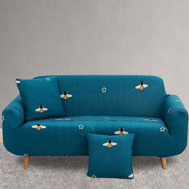 

Эластичный чехол для дивана с принтом, разноцветный домашний декор для гостиной, дивана, стула, 1/2/3/4 сиденья, эластичный полиэстеровый чехол...