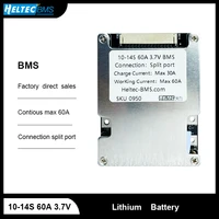 wholesale 36v 48v 10 14s bms 60a bms balance board for ebikeelectric bicycle electric tools within 2400w