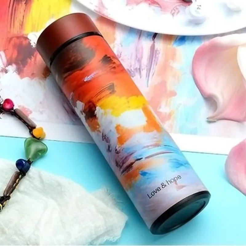 Креативная деловая прямая Вакуумная чашка из нержавеющей стали для мужчин и