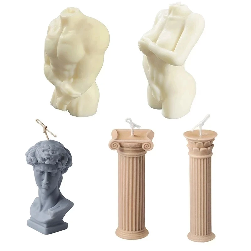 Креативные формы для свечей David духи Силиконовые свечи аэрозольный распылитель