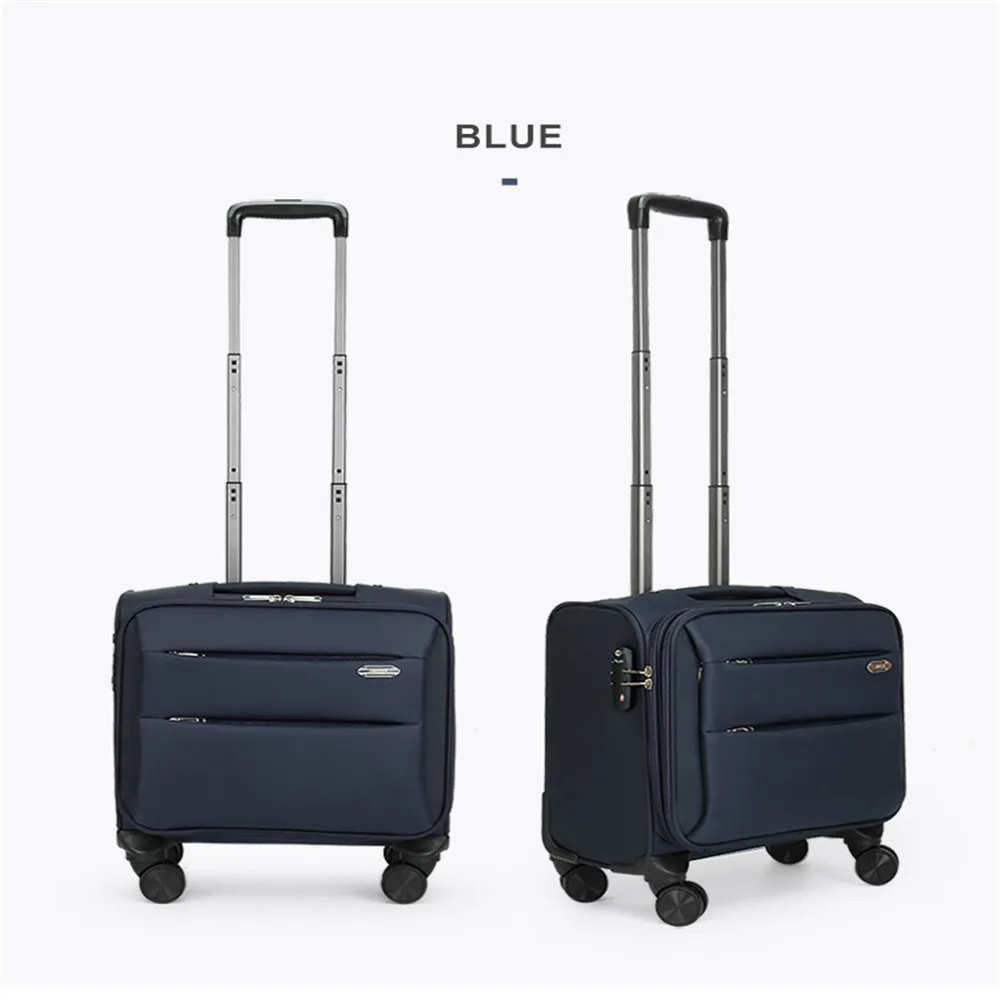 

Luxury Travel Rolling Luggage Bag Business Travel Luggage Suitcase Oxford Spinner suitcase trolley bag for men and women
