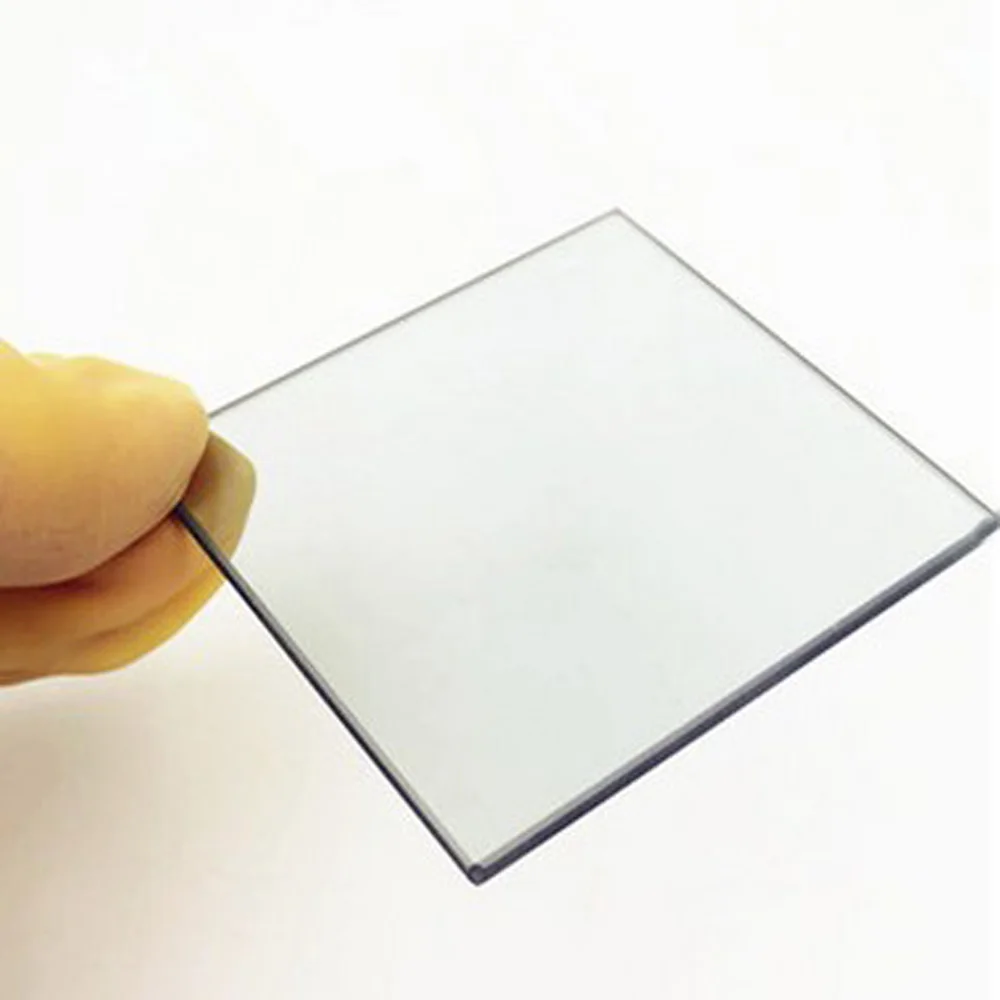 Размер 25*25*1 1 мм полузеркальная линза 45 градусов угол рассеивания света 50/50