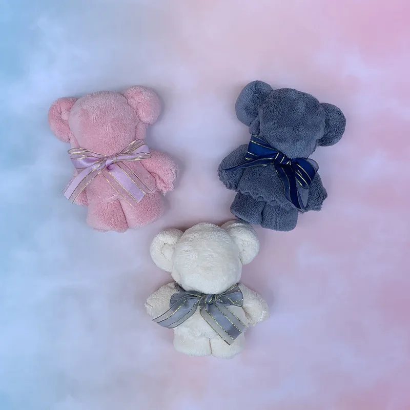 Плюшевые мишки 12 и 14 см Высокое качество супер каваи милый прекрасный коралловый