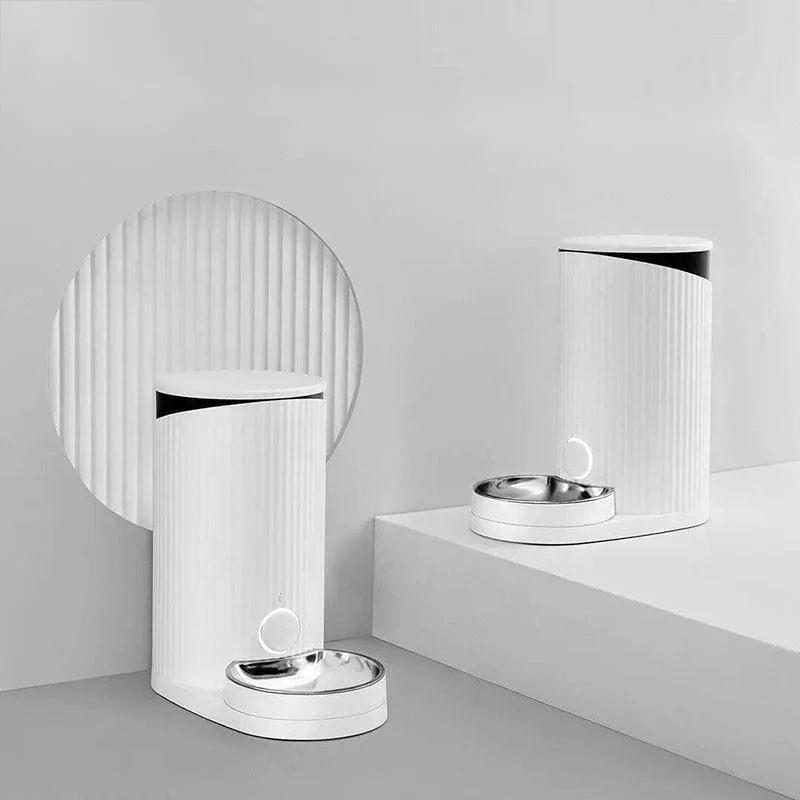 

Xiaomi-Smart Automatic Pet Feeder 4L Food Dispenser Cat And Dog Feeder Timer Anti-clogging App, Remote Control