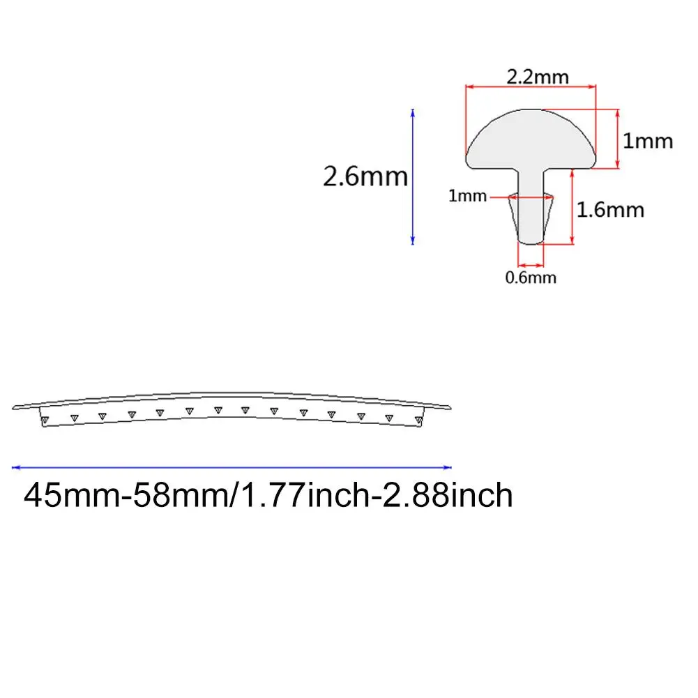 

19Pcs/Set 2.2mm Copper-nickel Alloy Electric Guitar Fret Wires Replacement Parts Electric Guitar String Set Guitar Accessories