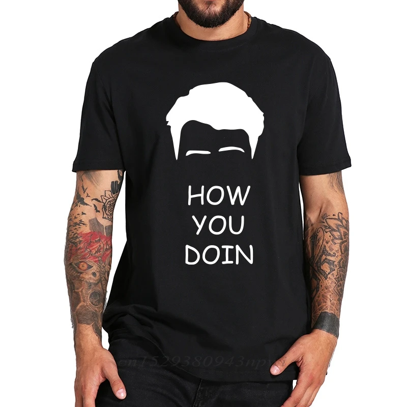 Как ты делаешь футболка для мужчин Джо ПЭТ фразу Дизайн топы из 100% хлопка