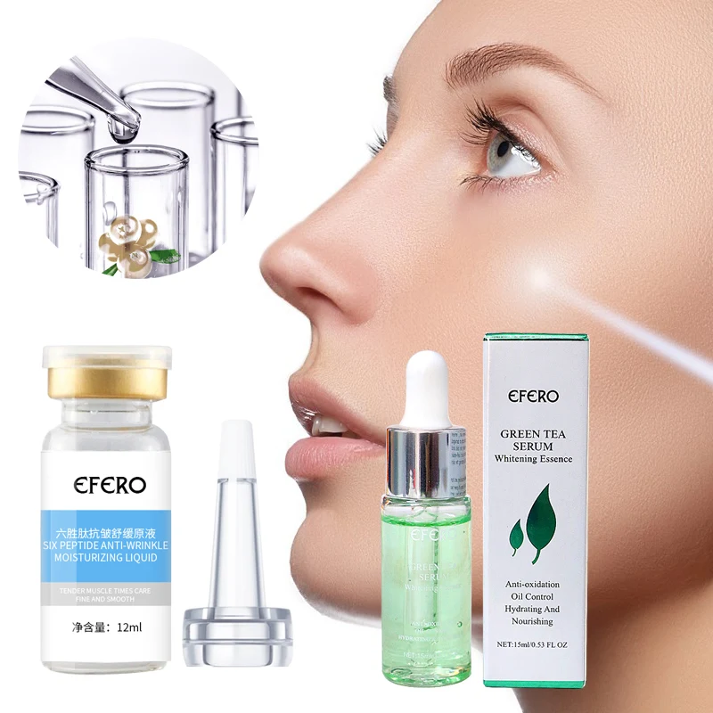 

Hyaluronic Acid Serum Blackhead Removing Moisturizing Acne Treatment Skin Care Repair Whitening Anti-Aging Winkles Face Serum