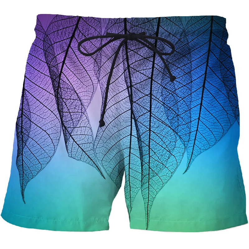 

Summer men's five-point pants color starry sky 3D printing quick-drying swimming trunks casual shorts factory direct to 2020 new