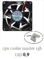 Кулер для процессора master rgb Вентилятор охлаждения 120 мм 120x120x25 мм 12 В DC бесщеточный PC чехол для компьютера Вентилятор охлаждения радиаторы 1200PRM с кабелем