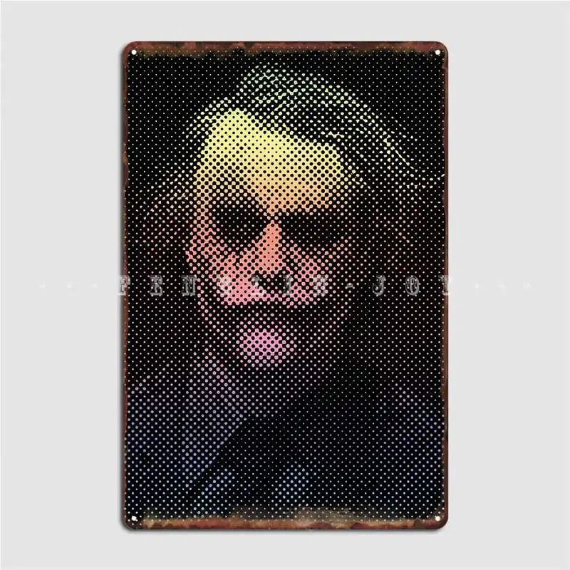 

Heath Ledger Metal Sign Poster Wall Mural Pub Garage Funny Tin Sign Poster