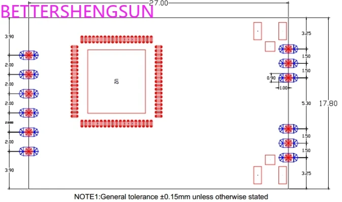 BL-R8812AF1 (RTL8812AU) 2 4G/5G USB-интерфейс высокой мощности [Wi-Fi модуль] |