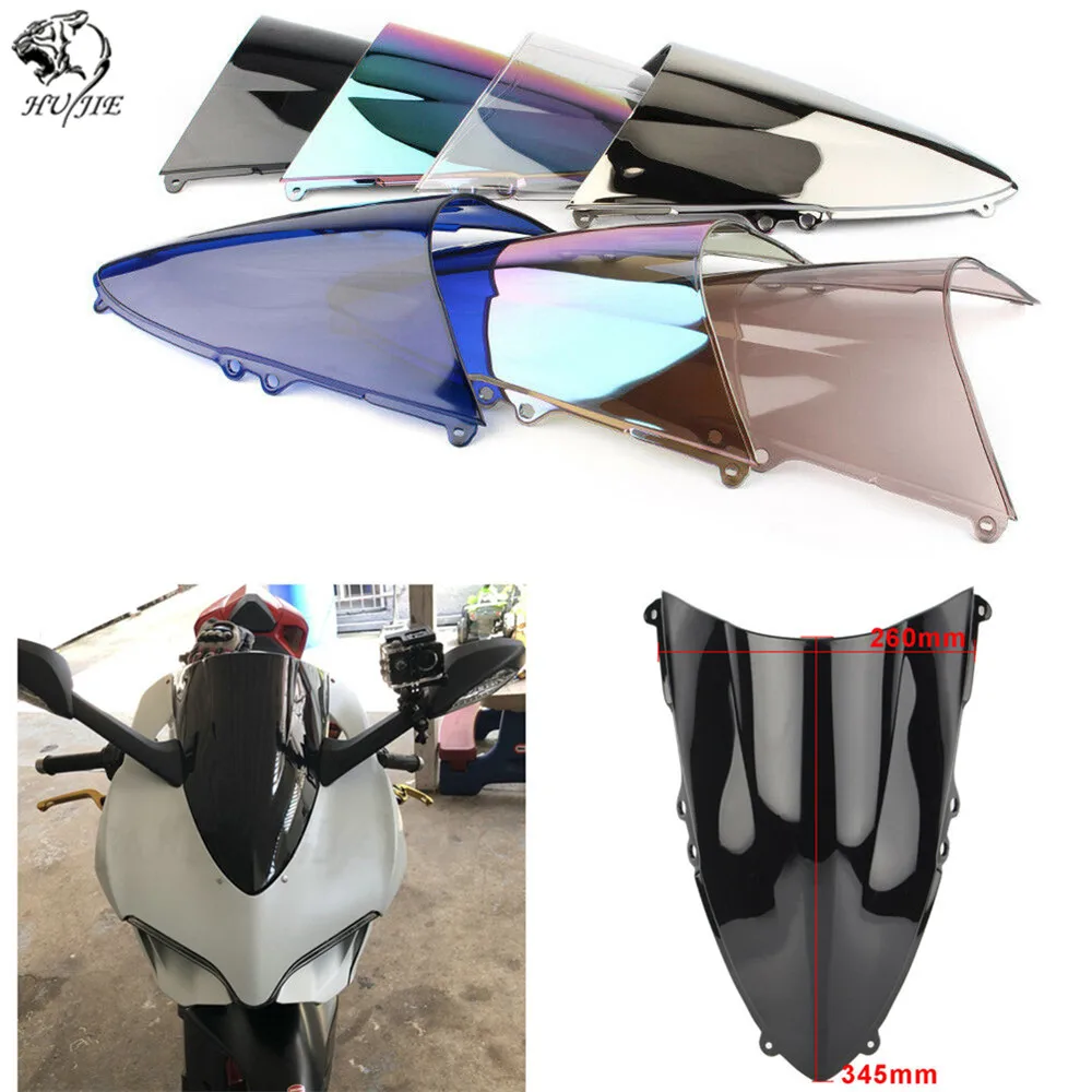 Дымчатое лобовое стекло для мотоцикла Ветер Экран 2012 2013 2014 2015 2016 2017 Ducati panigale 1199 R S