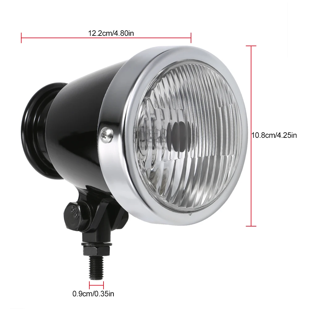 12V Универсальный Новый мотоциклетный светодиодный налобный фонарь передние фары