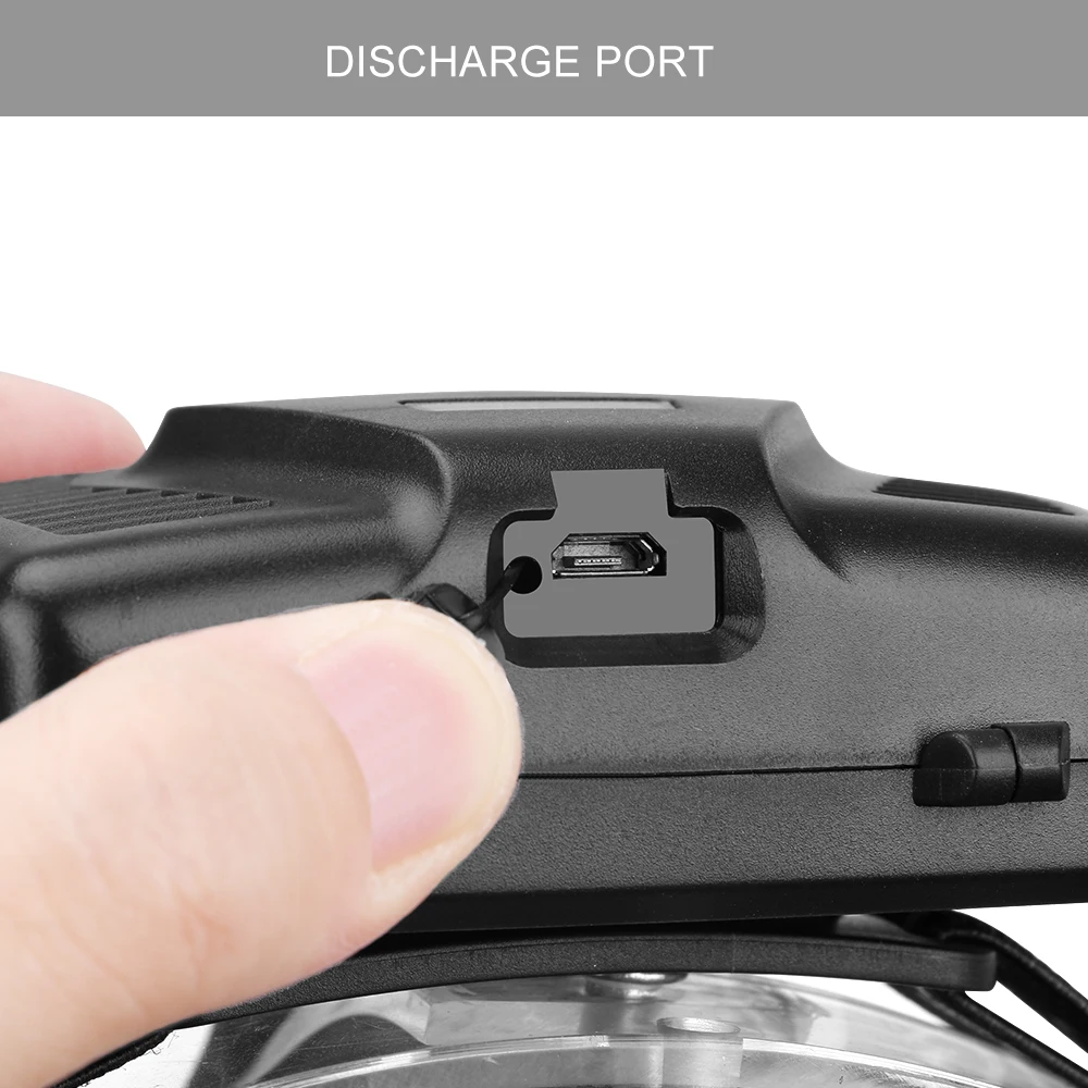 Светодиодный налобный фонарь T6 для рыбалки 3 режима масштабируемая лампа