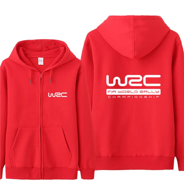 

2020 Autumn WRC logo Sweatshirt Hoodies Men Thin Pullover Fleece Jacket Unisex Man WRC Sweatshirts