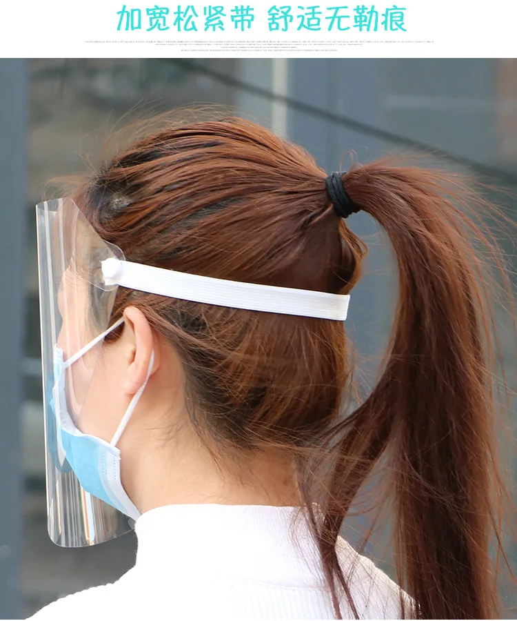 2020 прозрачная Пыленепроницаемая Защитная Полнолицевая маска против капель