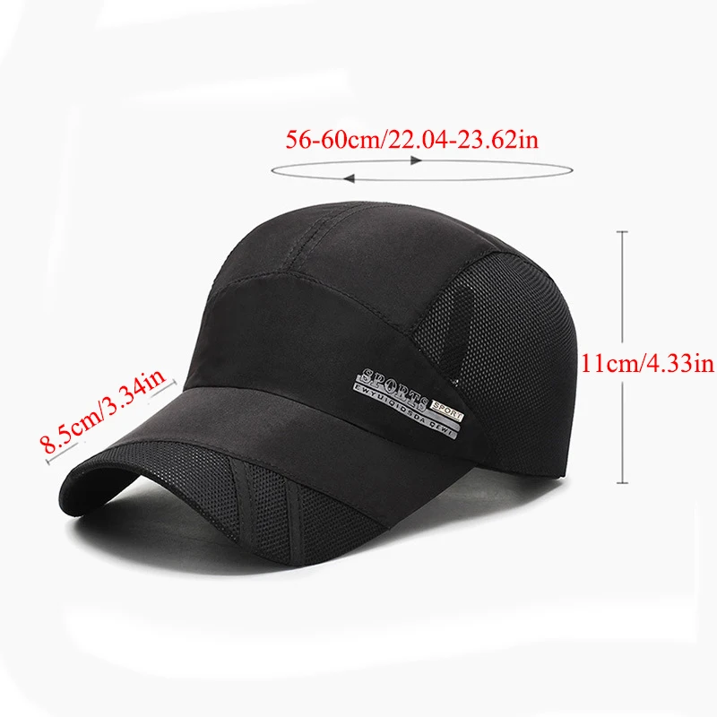 

Unisex Mesh Cap Casual Plain Cotton Mesh Baseball Cap Adjustable Summer Cool Hats For Women Men Hip Hop Trucker Cap Dropshipping
