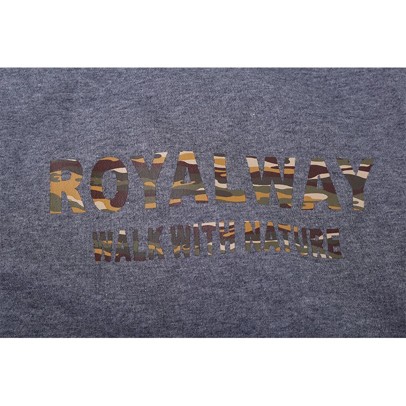 ROYALWAY логотип тренировочный свитер для женщин с капюшоном улицы осень зима теплая