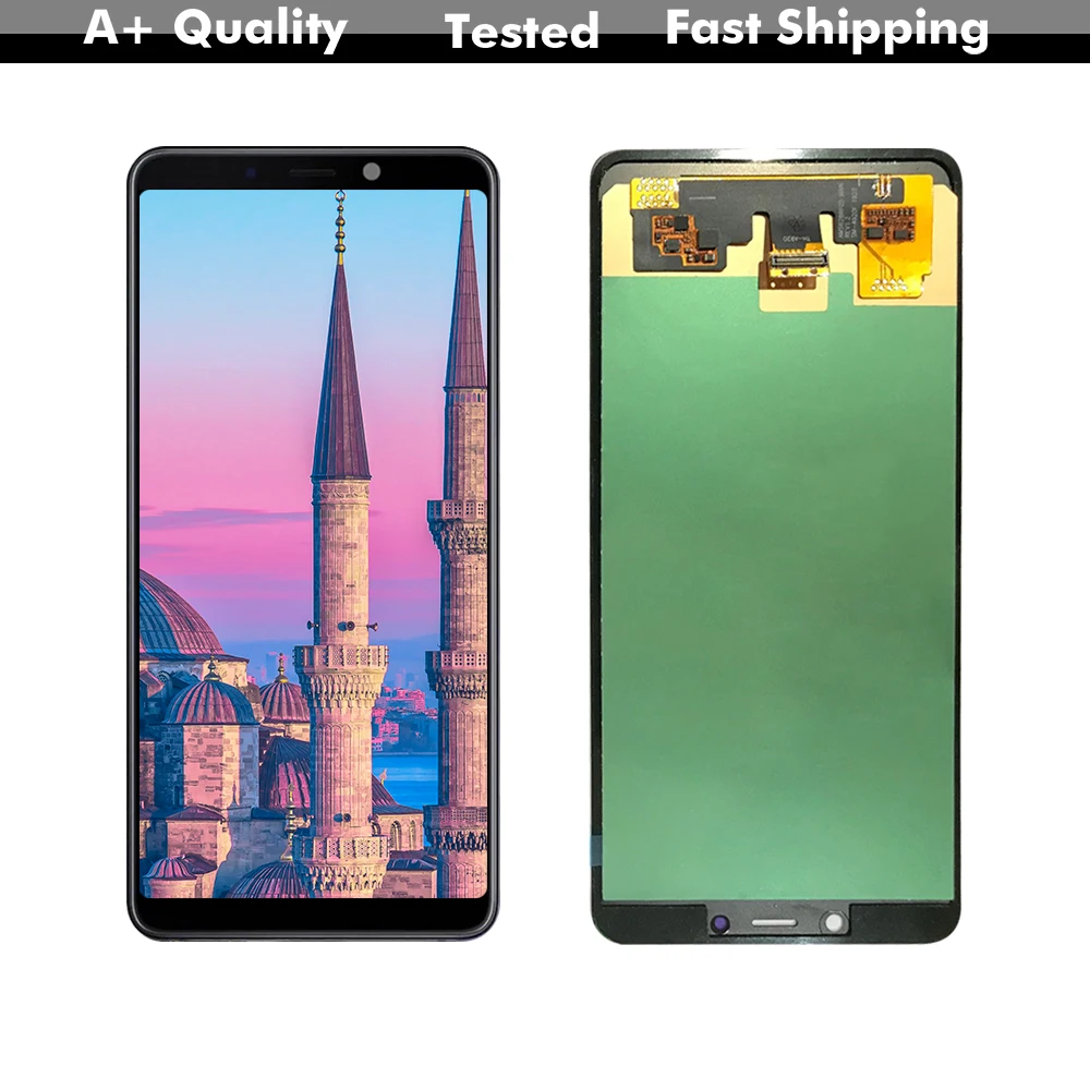AMOLED для samsung Galaxy A9 SM-A920 A920N A920F ЖК-дисплей с сенсорным экраном в сборе