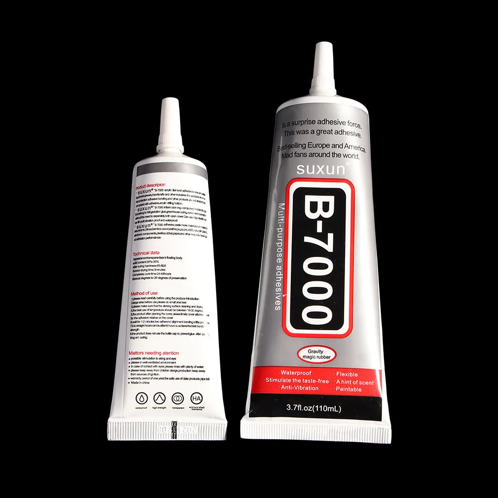 Многофункциональный клей герметик B7000 25 мл эпоксидная смола для рукоделия стекло