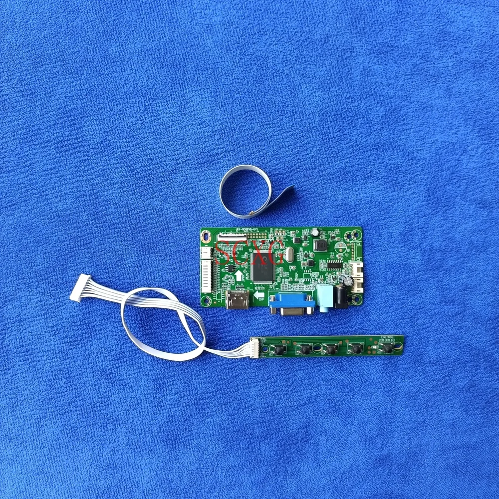 

For N173FGA-E34/E44 N173FGE-E13/E23 Display Drive Controller Board HDMI-compatible VGA DIY KIT 1600*900 LCD PCB EDP 30-Pin