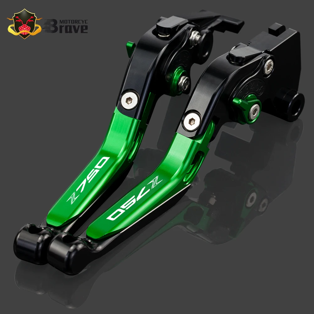 Для KAWASAKI Z750 Z 750 2004 2005 2006 Мотоциклетные аксессуары Складные Выдвижные рычаги