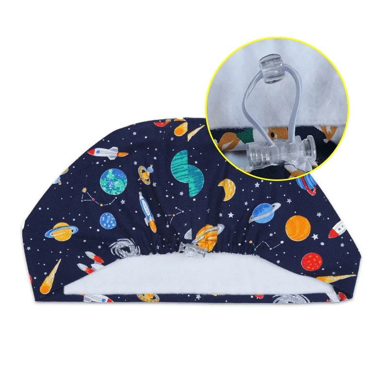 Шапочка хлопковая унисекс для кормления стильная лаборатории домашних животных