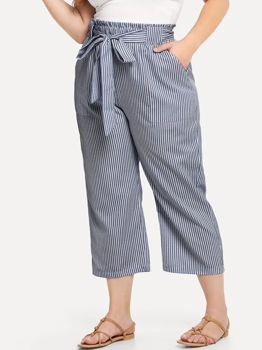 Женская обувь Сезон весна лето размера плюс штанишки икроножной длины для женщин