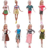 doll clothesaccessories for barbiees dress two piece pants accessories for handbags casual party wear for girls toy gift