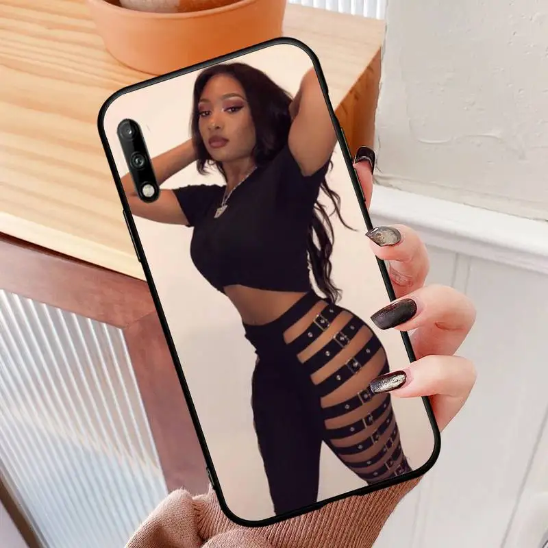 

Rapper Megan Thee Stallion Phone Case For honor 7 8 9 10 20 30 A X S lite pro PLAY Cover Fundas Coque