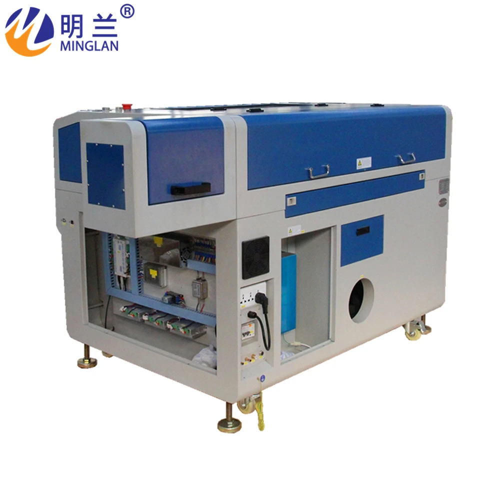 Cnc Laser Co2 Engraving Machine 6040 6090 With 60W 80W 100W For Cloth, Paper, Acrylic, Stone, Wood, Rubber images - 6