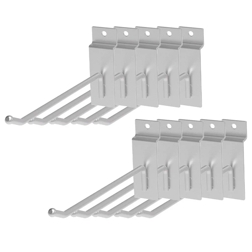 

32Pcs Iron Hole Board Hooks Hole Board Shelf Hooks Supermarket Hole Board Hooks