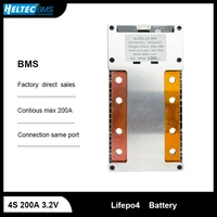 whosesale new 12v li ionlifepo4 bms 3s 4s balance 200a 18650 battery protection board for 2000w powerenergy storagerv battery