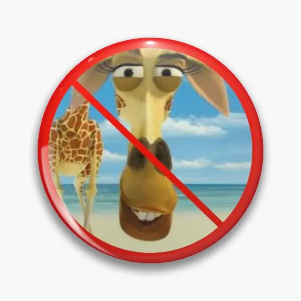 Мягкая булавка I Hate Melman для одежды креативная Женская Металлическая Булавка