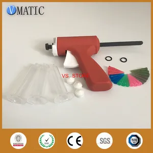 Бесплатная доставка Качество 10 куб. Сммл ручной шприц эпоксидный клей одинарный жидкий Клеевой пистолет с дозирующими иглами