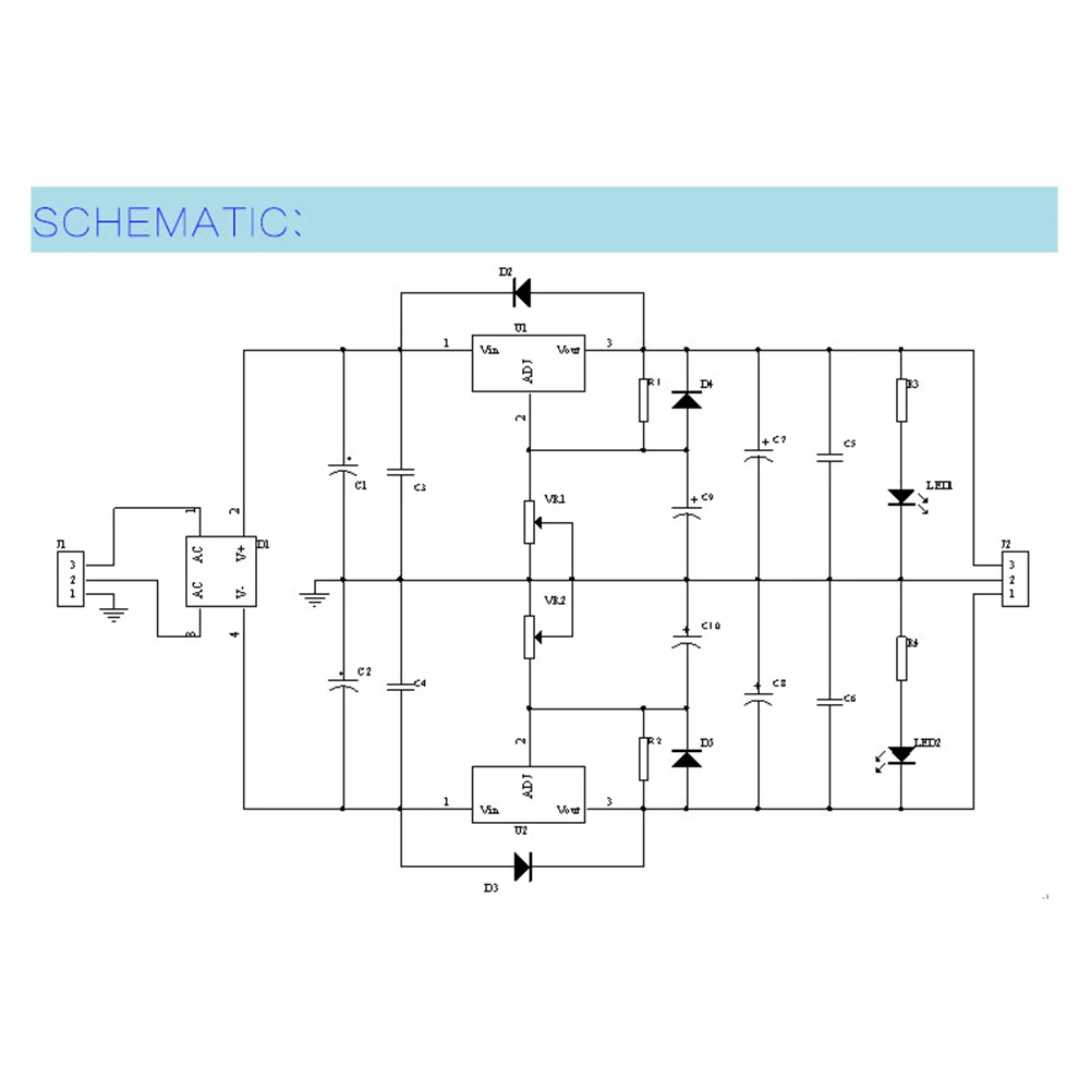 Компьютерные аксессуары профессиональные положительные отрицательные LM317 LM337