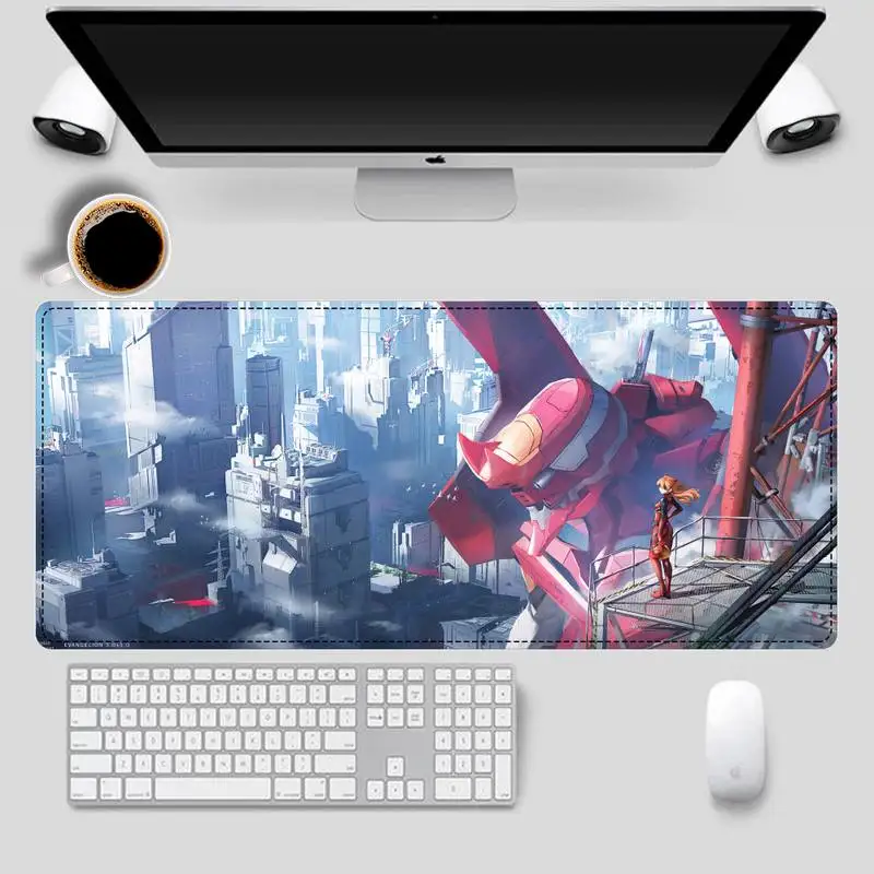 Милый игровой коврик для мыши Asuka Langley Soryu клавиатуры Настольный игровые
